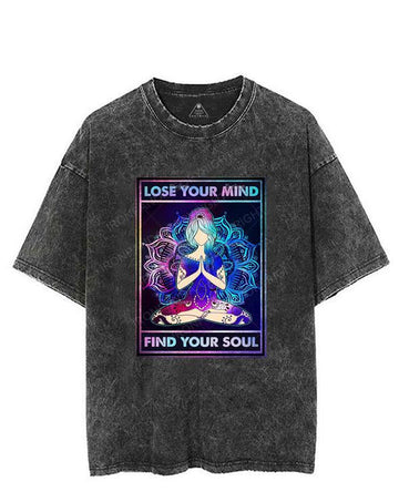 Lose Your Mind Find Your Soul VINTAGE GYM SHIRT