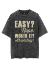 EASY? NOPE. WORTH IT? ABSOLUTELY! VINTAGE GYM SHIRT
