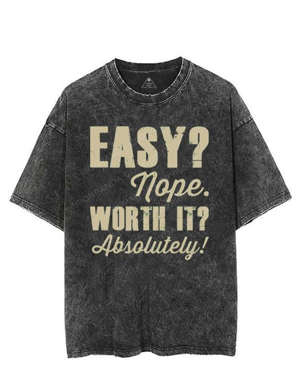 EASY? NOPE. WORTH IT? ABSOLUTELY! VINTAGE GYM SHIRT