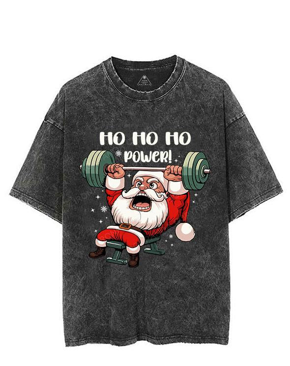 HO HO HO POWER! VINTAGE GYM SHIRT