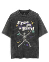 FREE AS A BIRD VINTAGE GYM SHIRT