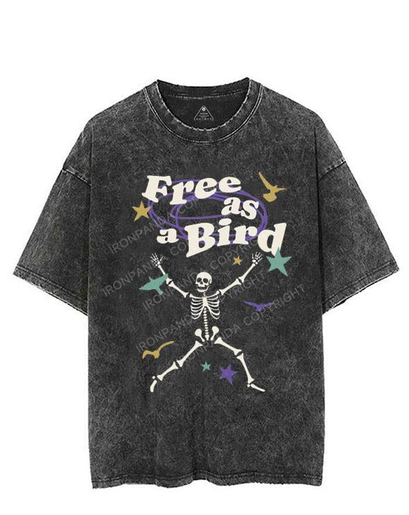 FREE AS A BIRD VINTAGE GYM SHIRT