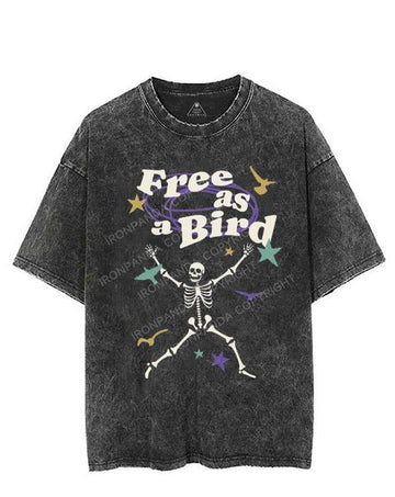 FREE AS A BIRD VINTAGE GYM SHIRT