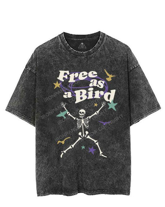 FREE AS A BIRD VINTAGE GYM SHIRT