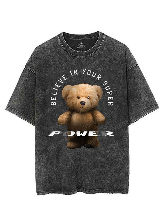 BELIEVE IN YOUR SUPER POWER VINTAGE GYM SHIRT