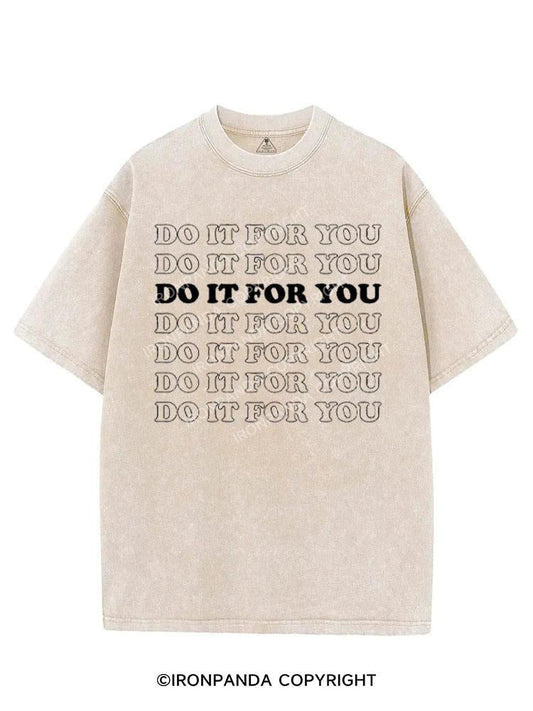 DO IT FOR YOU VINTAGE GYM SHIRT