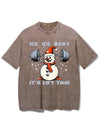 ICE ICE BABY IT'S LIFT TIME VINTAGE GYM SHIRT