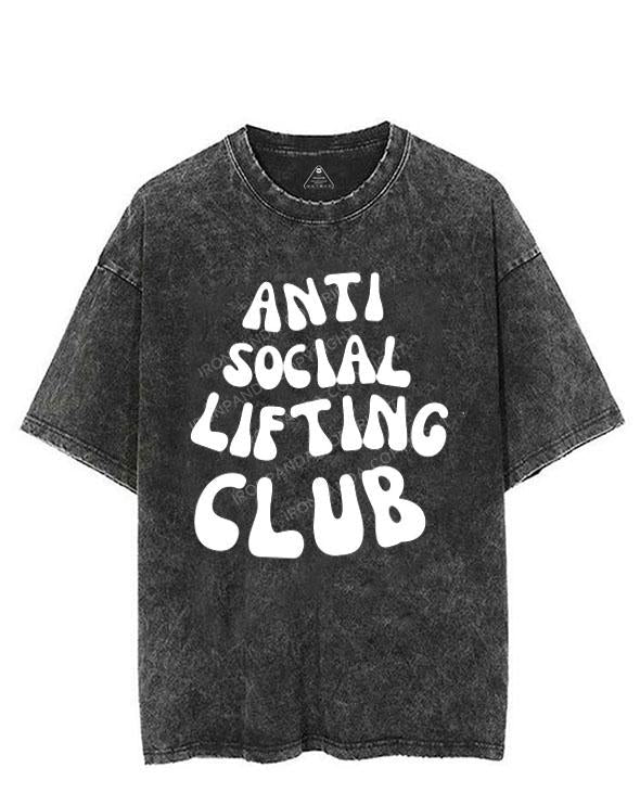 ANTI SOCIAL LIFTING CLUB VINTAGE GYM SHIRT