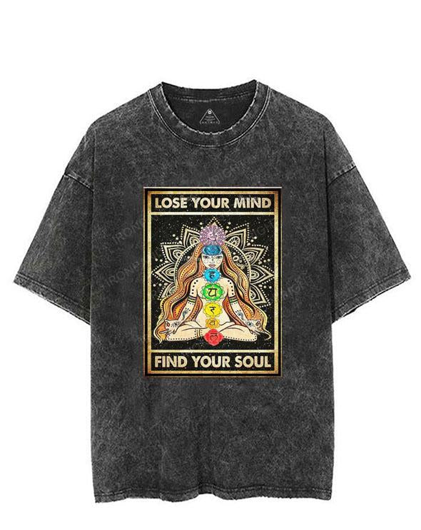 Lose Your Mind Find Your Soul VINTAGE GYM SHIRT