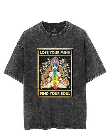 Lose Your Mind Find Your Soul VINTAGE GYM SHIRT