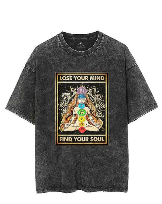 Lose Your Mind Find Your Soul VINTAGE GYM SHIRT