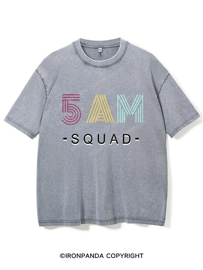 5AM squad VINTAGE GYM SHIRT