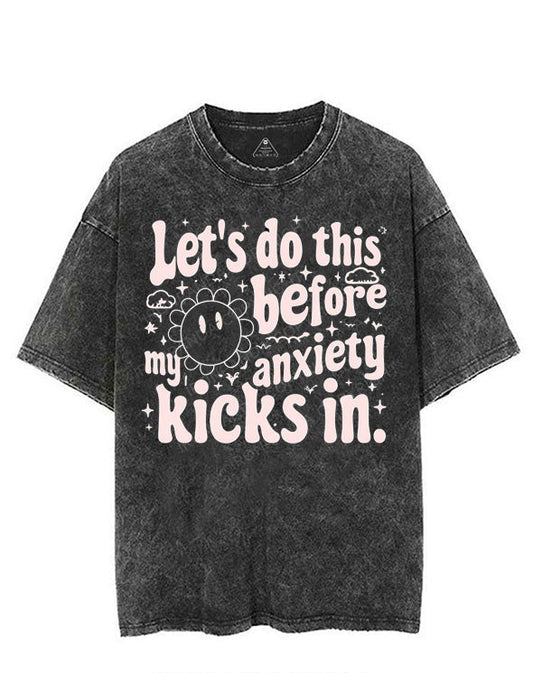 LET'S DO THIS BEFORE MY ANXIETY KICKS IN VINTAGE GYM SHIRT