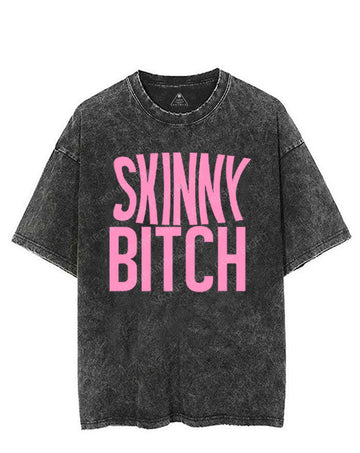 SKINNY BITCH VINTAGE GYM SHIRT