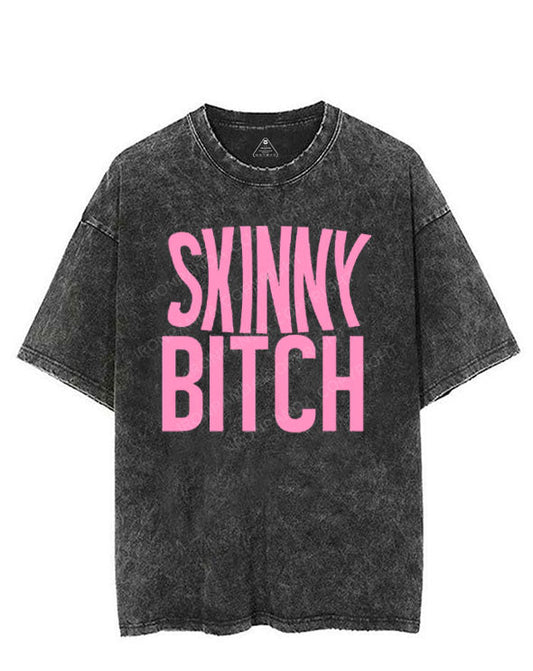SKINNY BITCH VINTAGE GYM SHIRT
