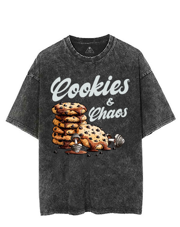 COOKIES & CHAOS VINTAGE GYM SHIRT