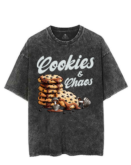 COOKIES & CHAOS VINTAGE GYM SHIRT