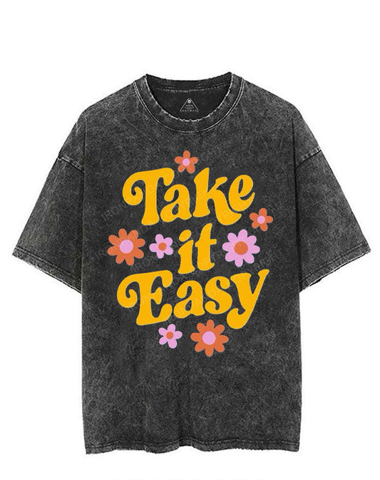 TAKE IT EASY VINTAGE GYM SHIRT