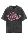POWER LIFTING PRINCESS VINTAGE GYM SHIRT