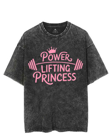 POWER LIFTING PRINCESS VINTAGE GYM SHIRT