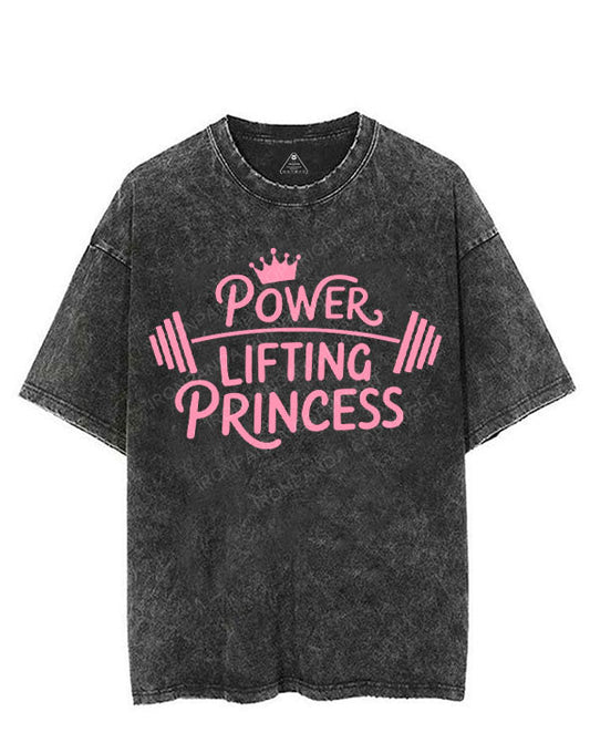POWER LIFTING PRINCESS VINTAGE GYM SHIRT
