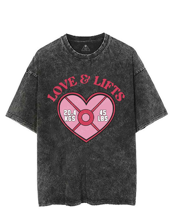 LOVE & LIFTS VINTAGE GYM SHIRT