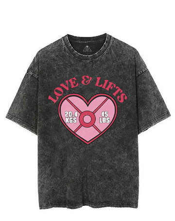 LOVE & LIFTS VINTAGE GYM SHIRT